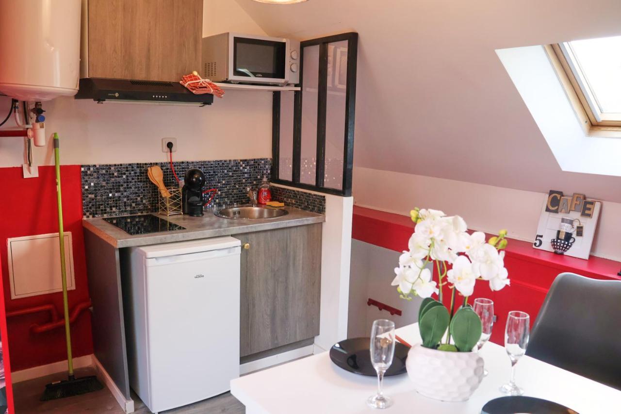 Romantic Studio Eve - Proche Gare - Netflix - Wifi Amiens Dış mekan fotoğraf